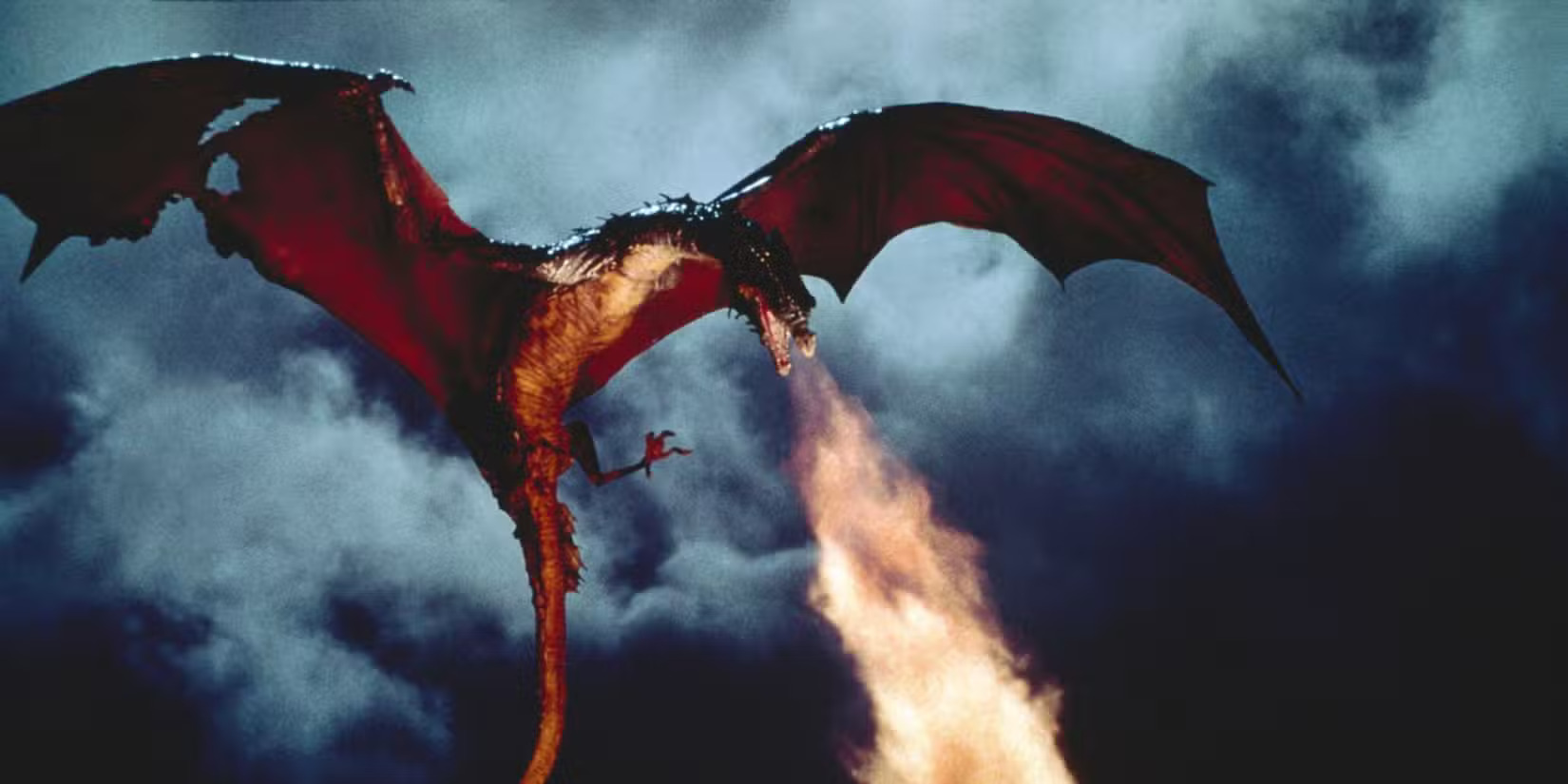 炎を吐く巨大なドラゴン・ヴァーミスラックス