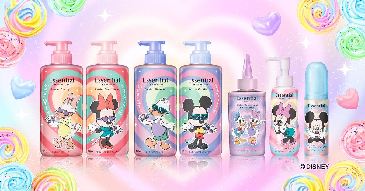 エッセンシャルディズニー限定ヘアケア全商品