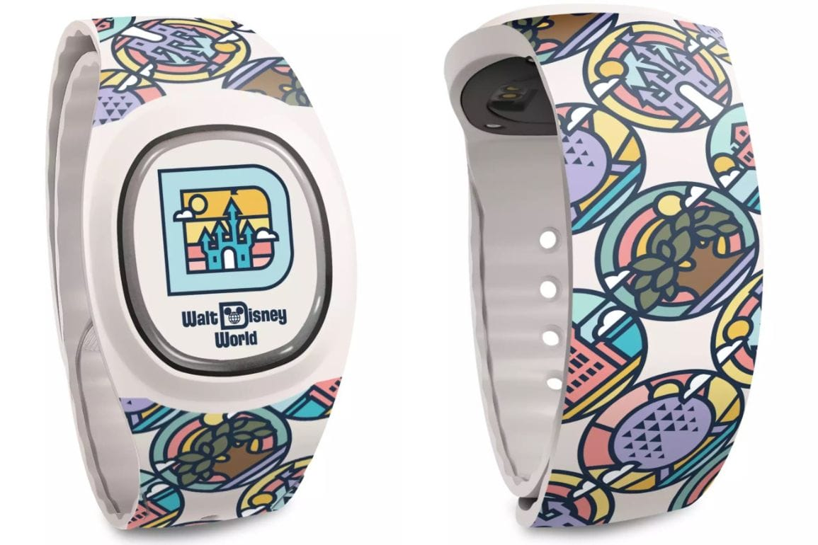 ディズニーランド・リゾートで販売されているMagicBandのデザイン例