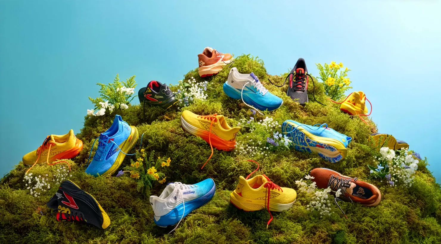 runDisney x Brooks 2026年春のシューズコレクション全体