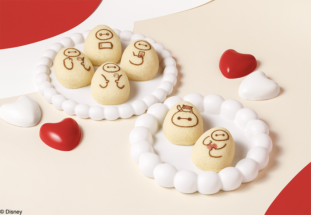 6種類のベイマックス/アップルケーキのデザイン