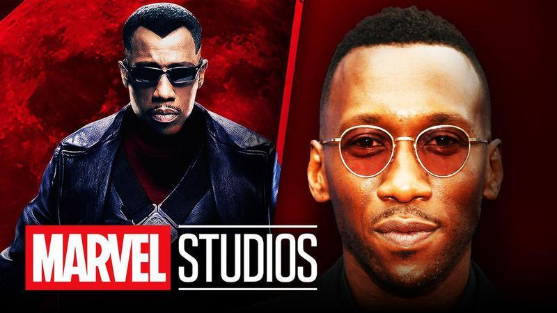 マハーシャラ・アリとウェズリー・スナイプス版ブレイド、マーベル・スタジオのロゴ